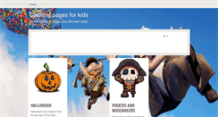Desktop Screenshot of coloring-pages-for-kids.com